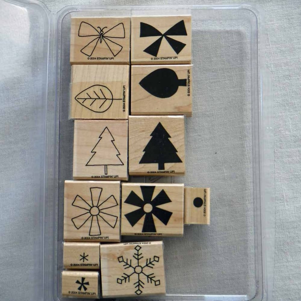Stampin' Up! Shapes & Shadows Stamp Set - New